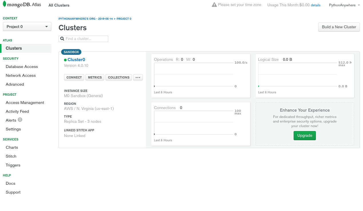 simple mongodb python example